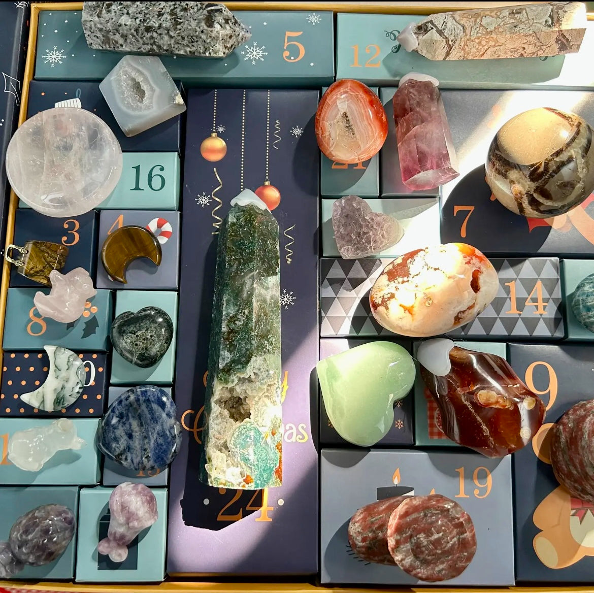 24 Day Crystal Advent Calander