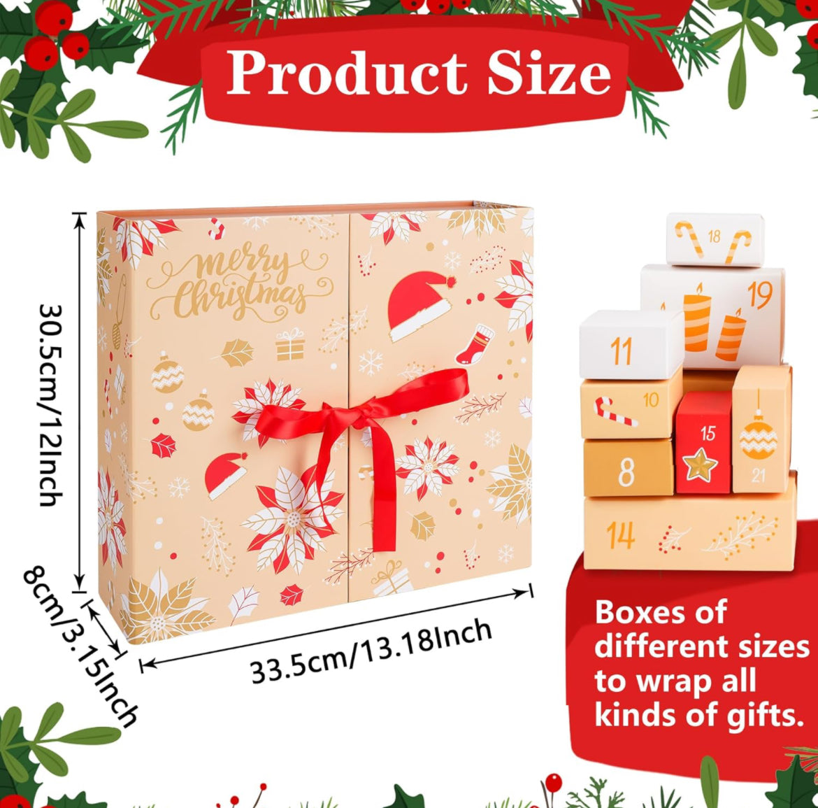 24 Day Crystal Advent Calander