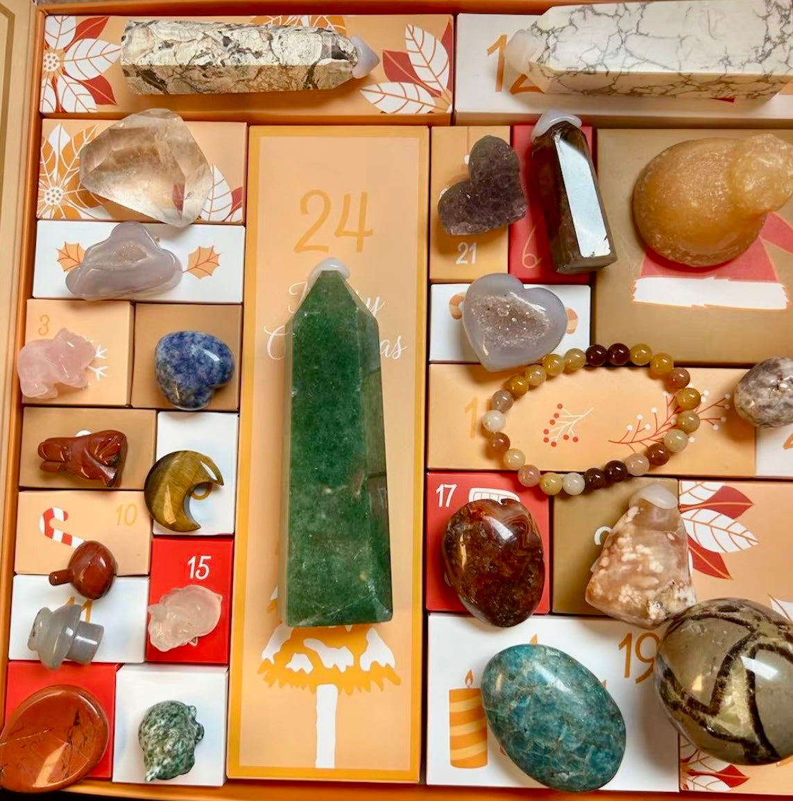 24 Day Crystal Advent Calander