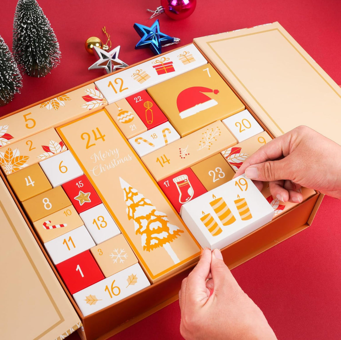 24 Day Crystal Advent Calander