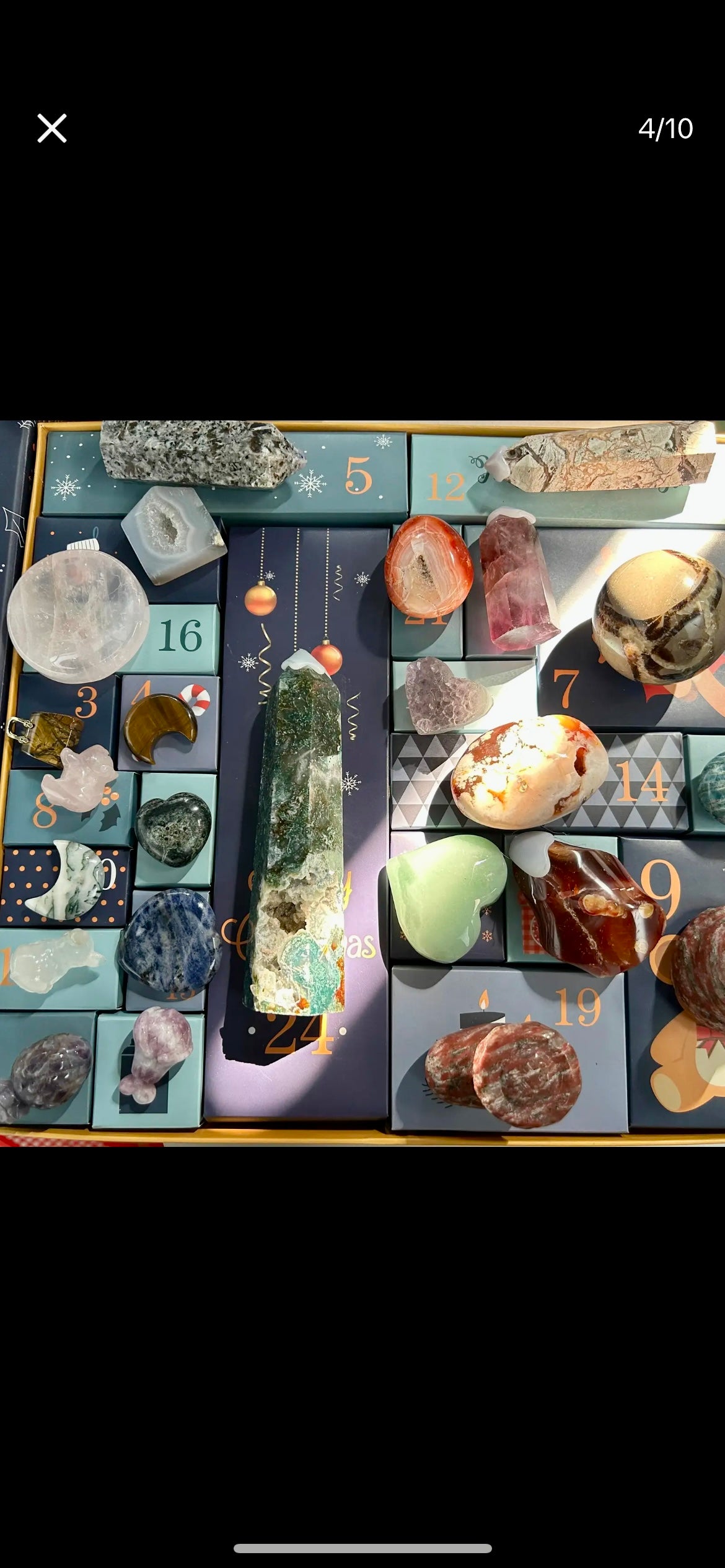 24 Day Crystal Advent Calander