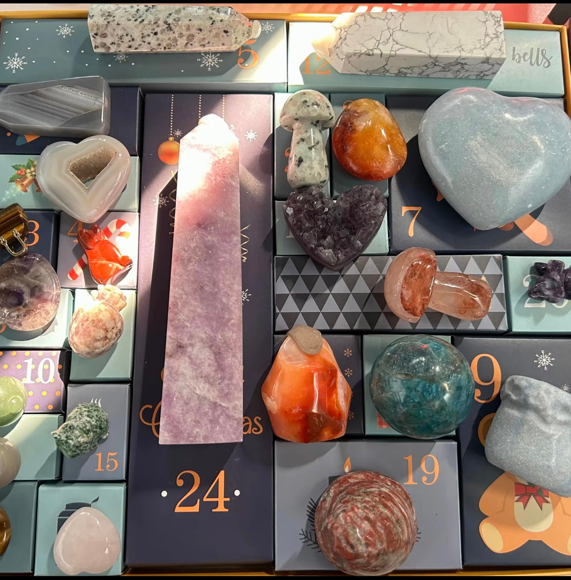 24 Day Crystal Advent Calander